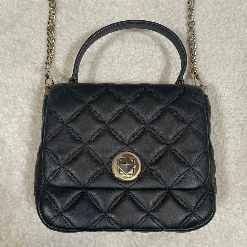 kate spade black gold